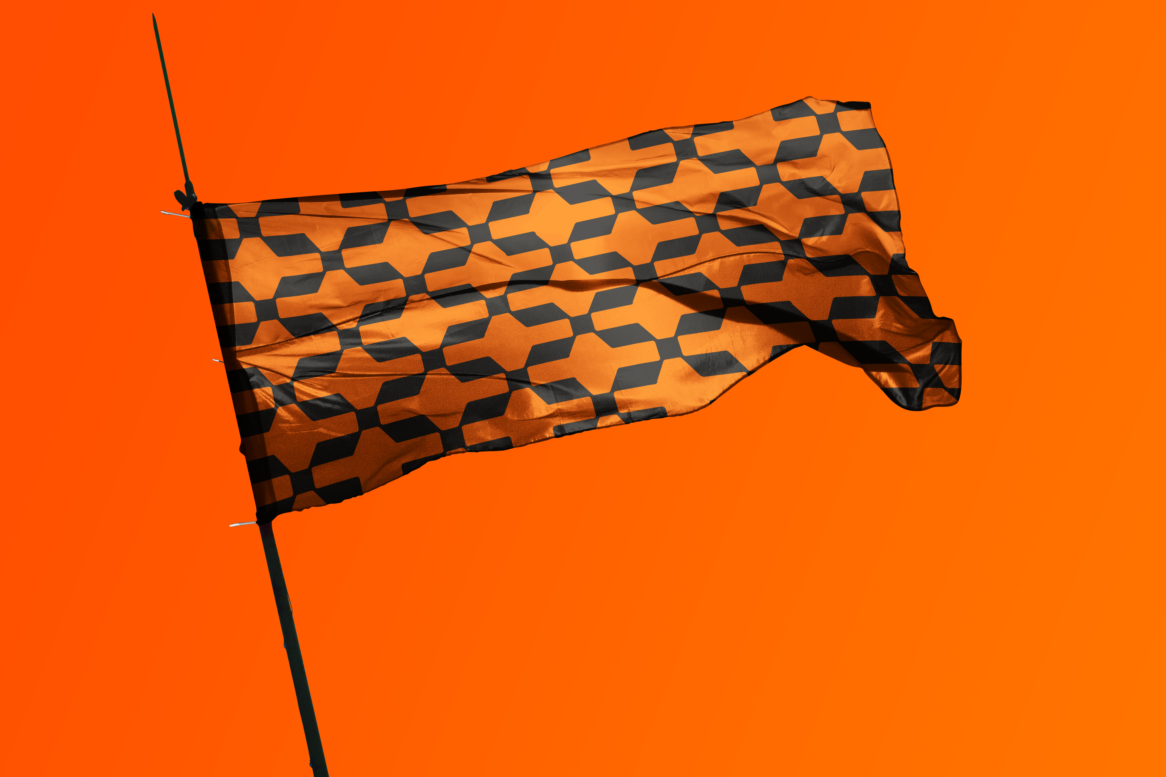 SOS club flag